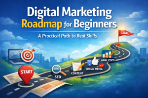 Digital Marketing Roadmap for Beginners: A Practical Path to Real Skills