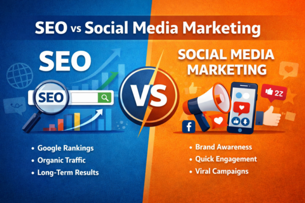 SEO vs Social Media Marketing