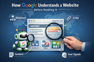 How Google Understands a Website Before Ranking It