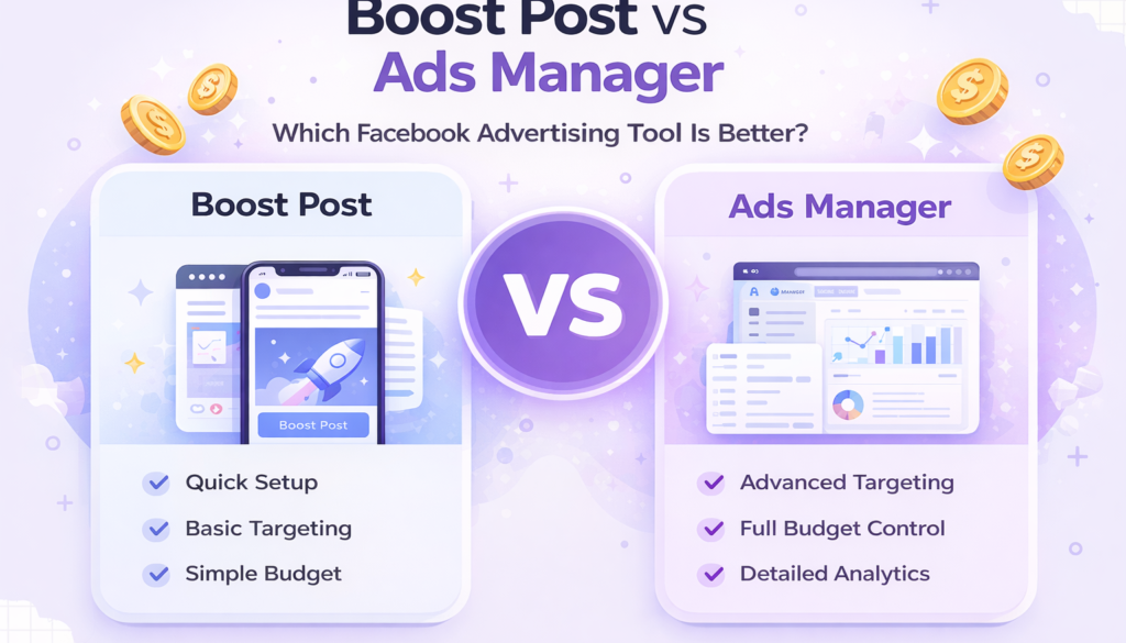 Boost Post vs Ads Manager